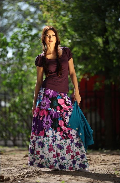 Футболка с рукавами-фонариками от Лады Калининой