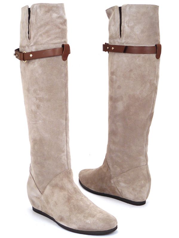 Зимние полуботинки на танкетке фото