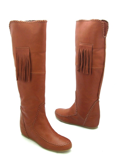 сапоги зимние рыжие - Сапоги