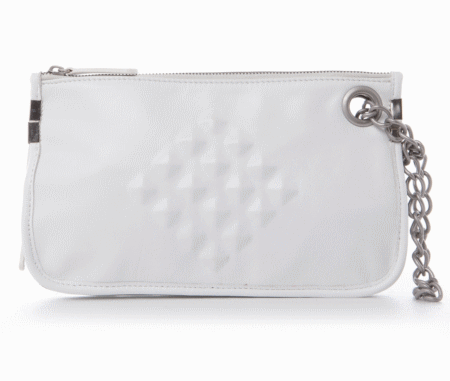 �����  kover leather cltuch white