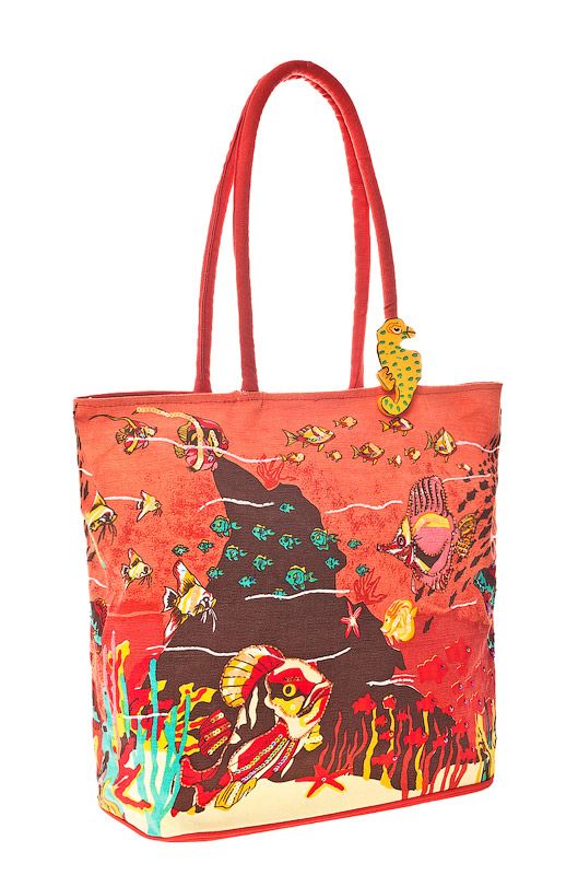 ����� BM-3165-6 coral/fuchsia