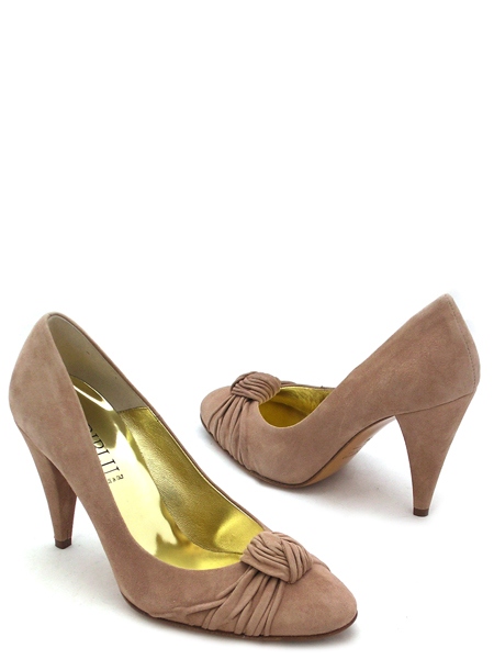 Бежевые туфли 2011