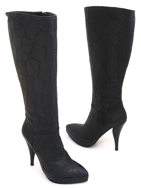 сапоги стрейч чулки на высокой