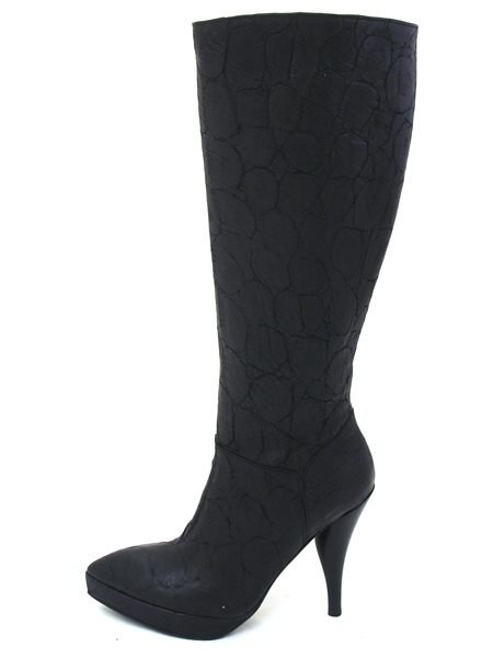 сапоги на высокой платформе