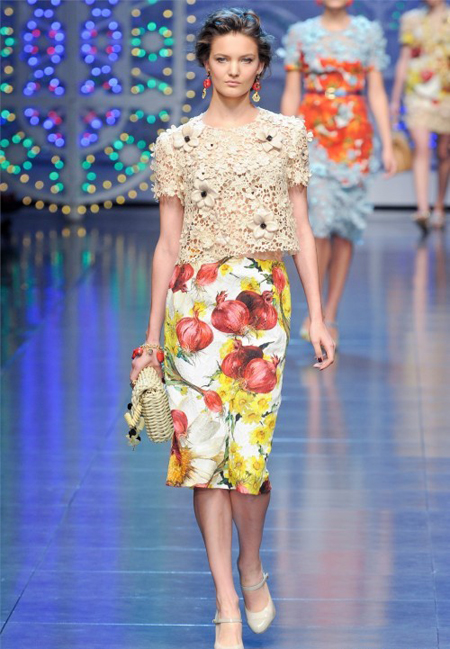 Овощное потрясение от Dolce&Gabbana 